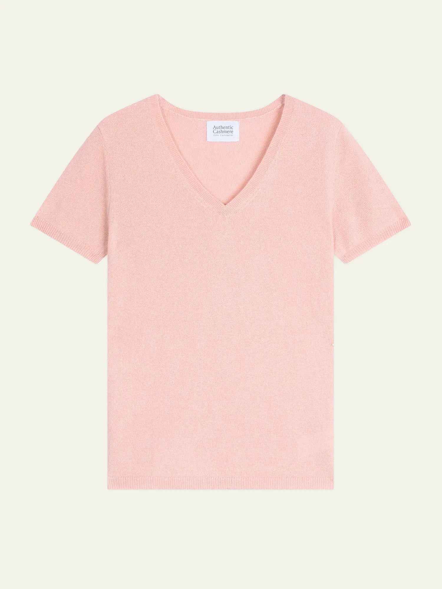 KALI t-shirt v-neck ballet pink