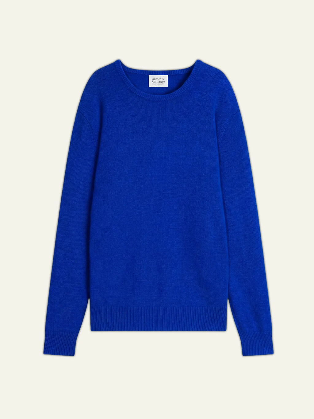VICTO pullover rundhalsausschnitt 4-fädig blau klein