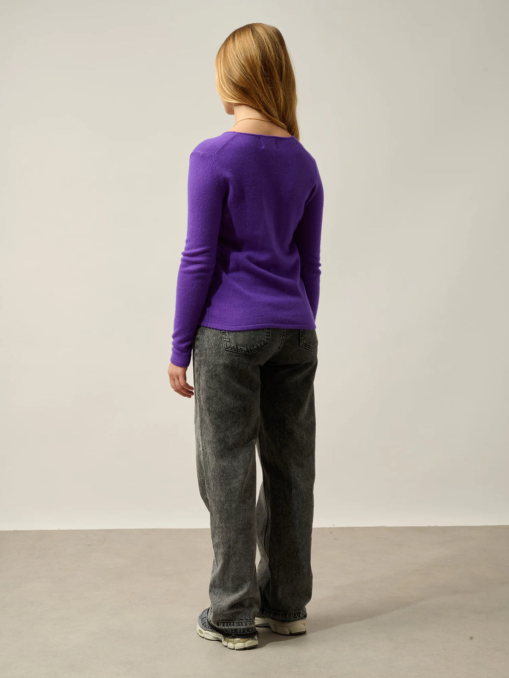GALISE pullover v-ausschnitt ultraviolett