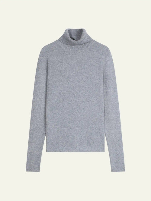 BISE pullover rollkragen blau elfenbein