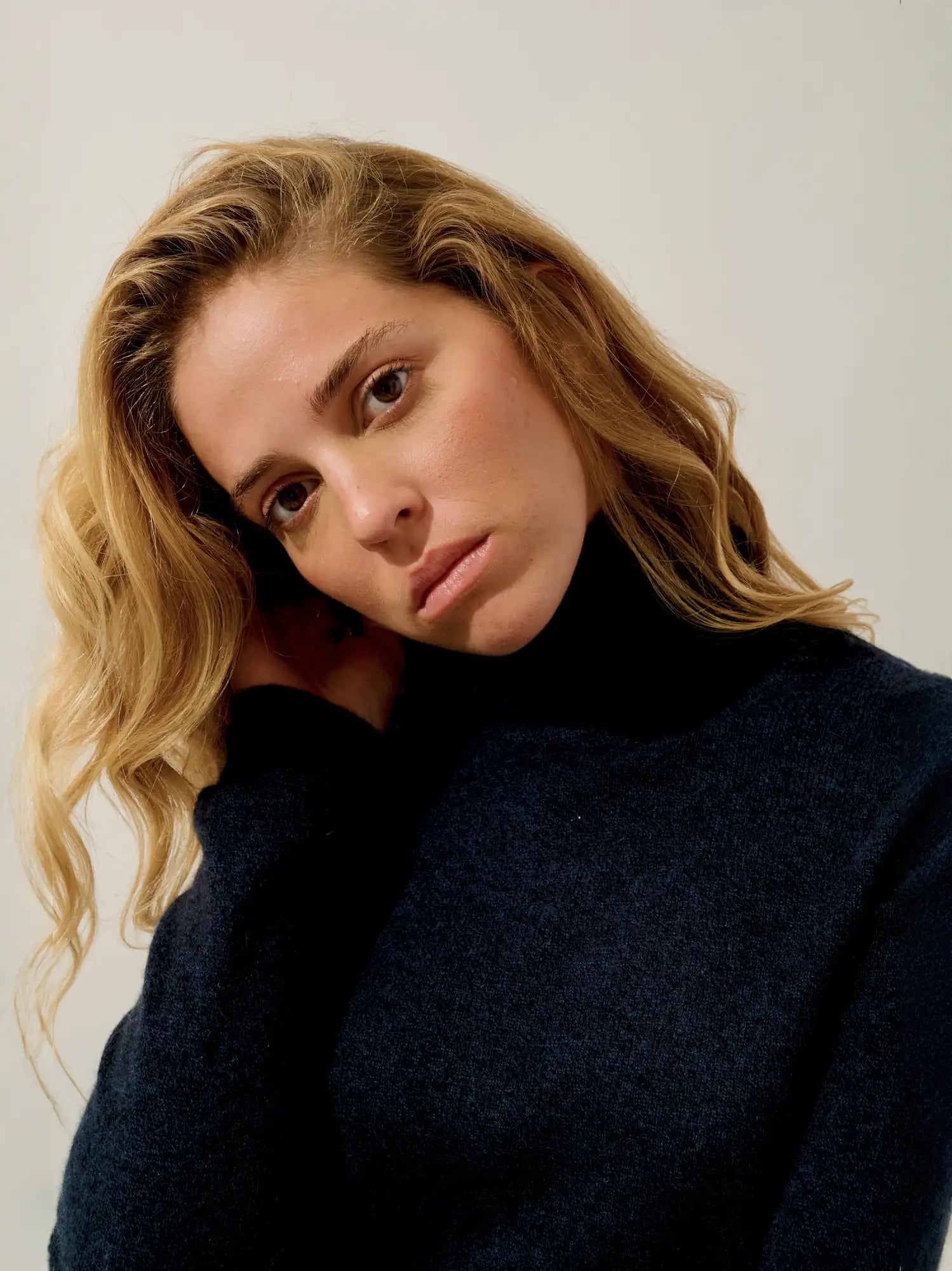 BISE Pullover Rollkragen Kaviar