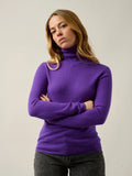 BISE pull col roulé ultraviolet