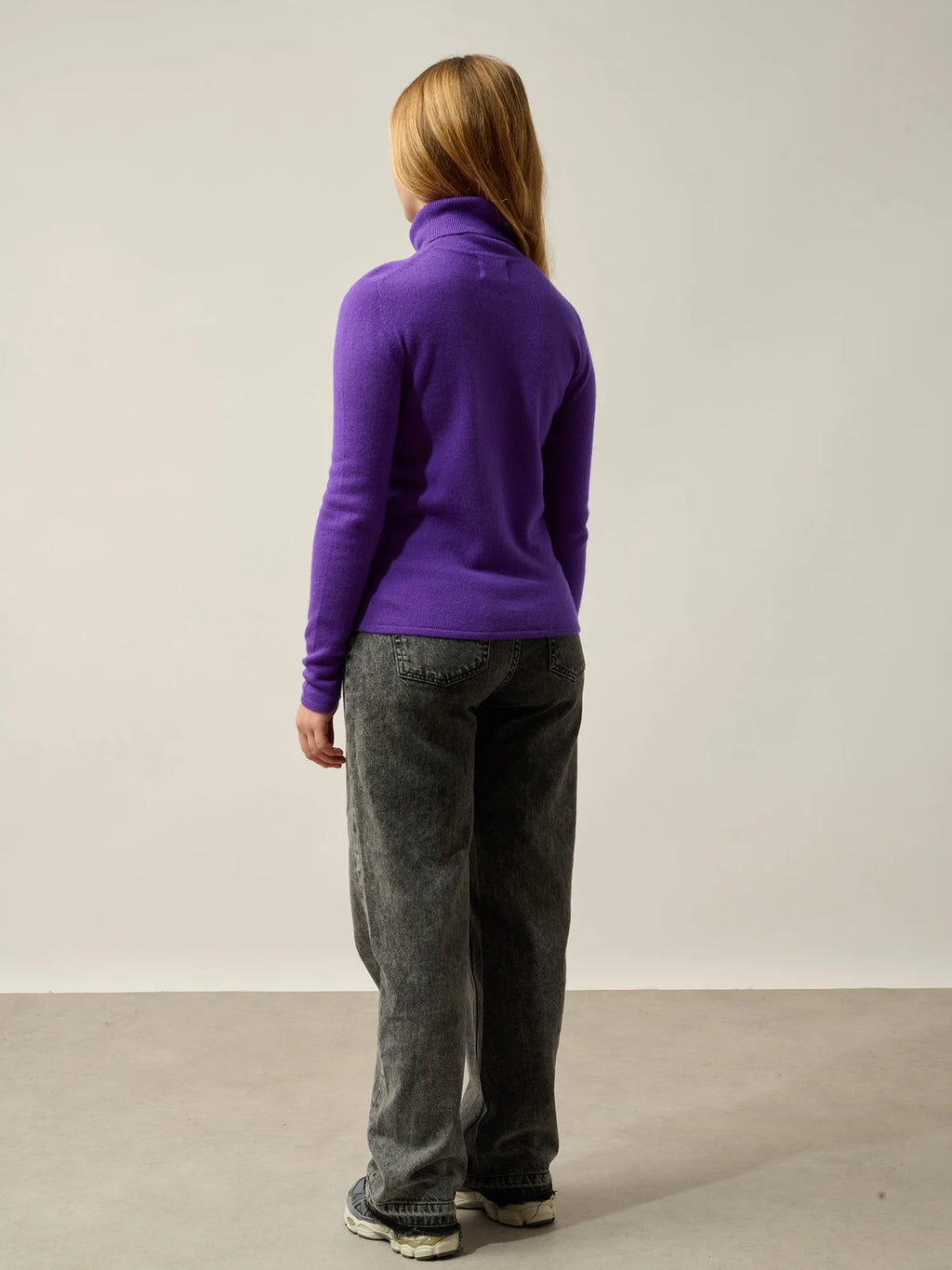 BISE pull col roulé ultraviolet