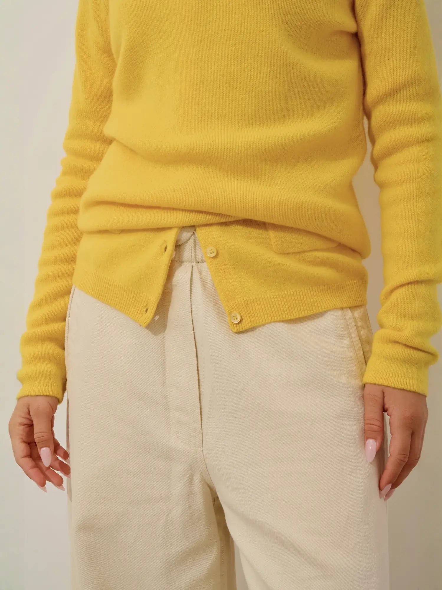 TED pull col roulé 4 fils cédrat