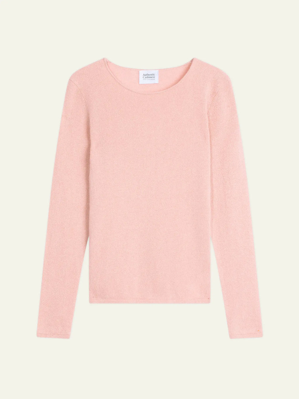 CRIOU pullover u-boot-ausschnitt ballettrosa