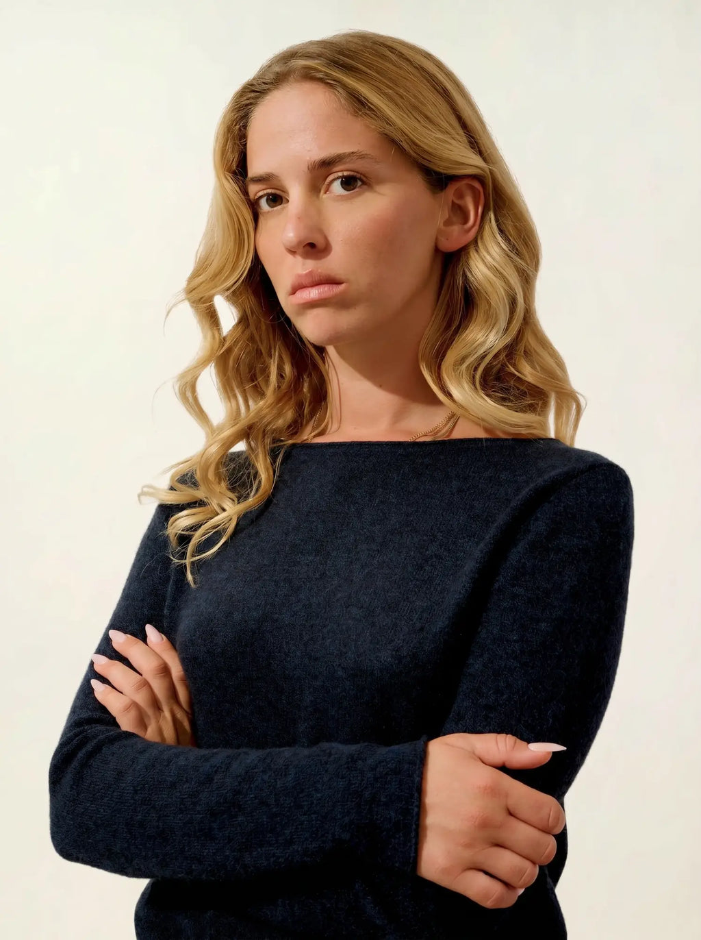 CRIOU pullover u-boot-ausschnitt caviar