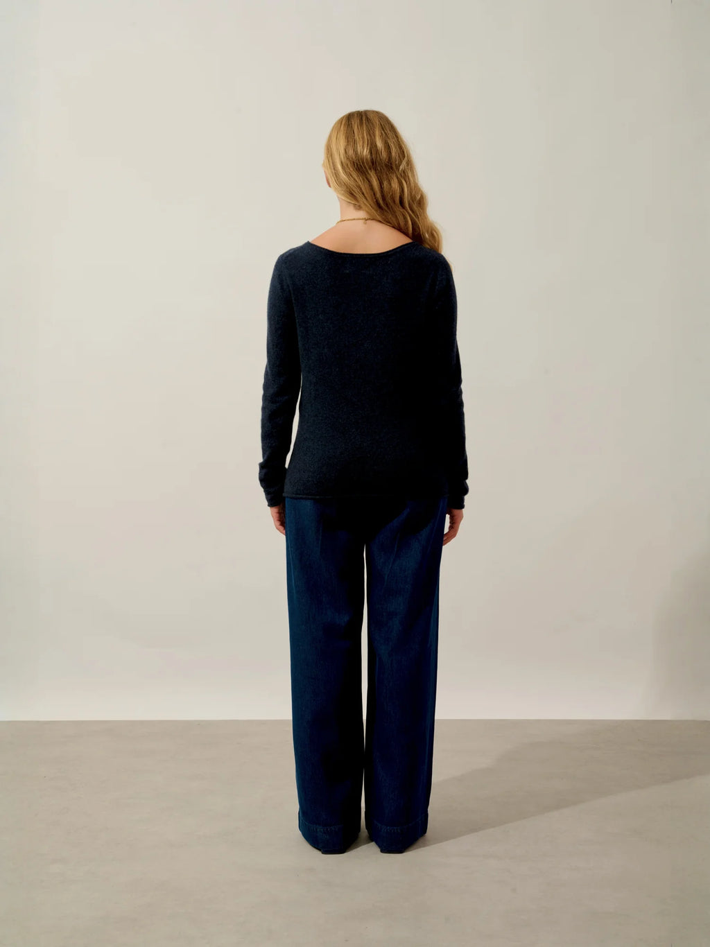 CRIOU pullover u-boot-ausschnitt caviar