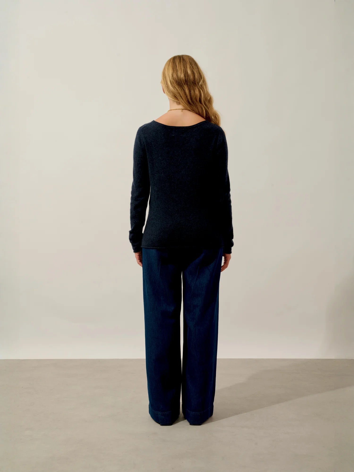 CRIOU pullover u-boot-ausschnitt caviar
