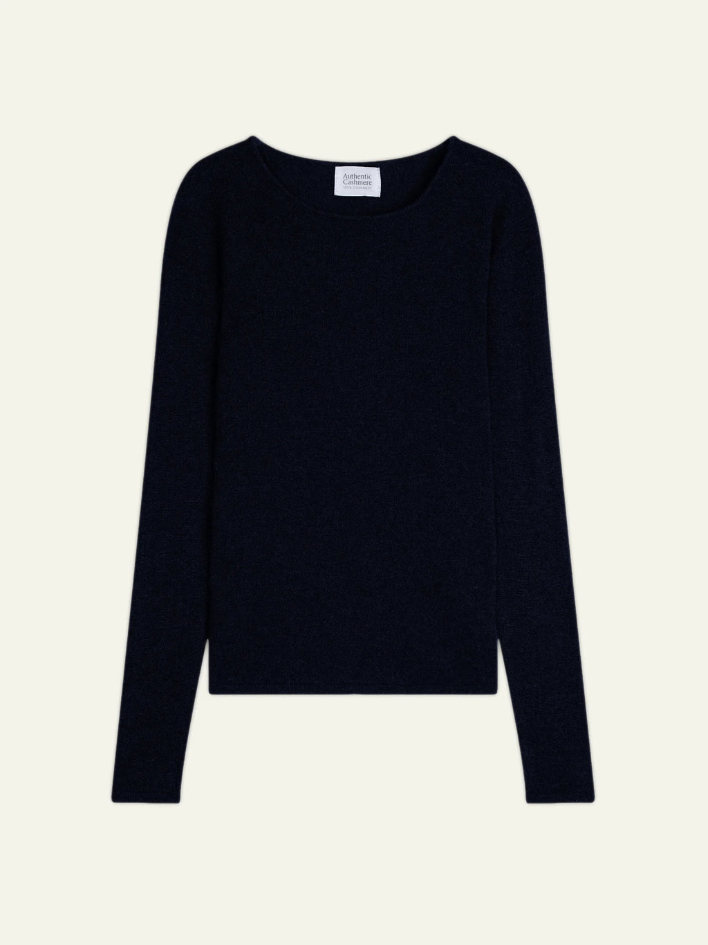 EPÉNA Pullover Rundhalsausschnitt Kaviar