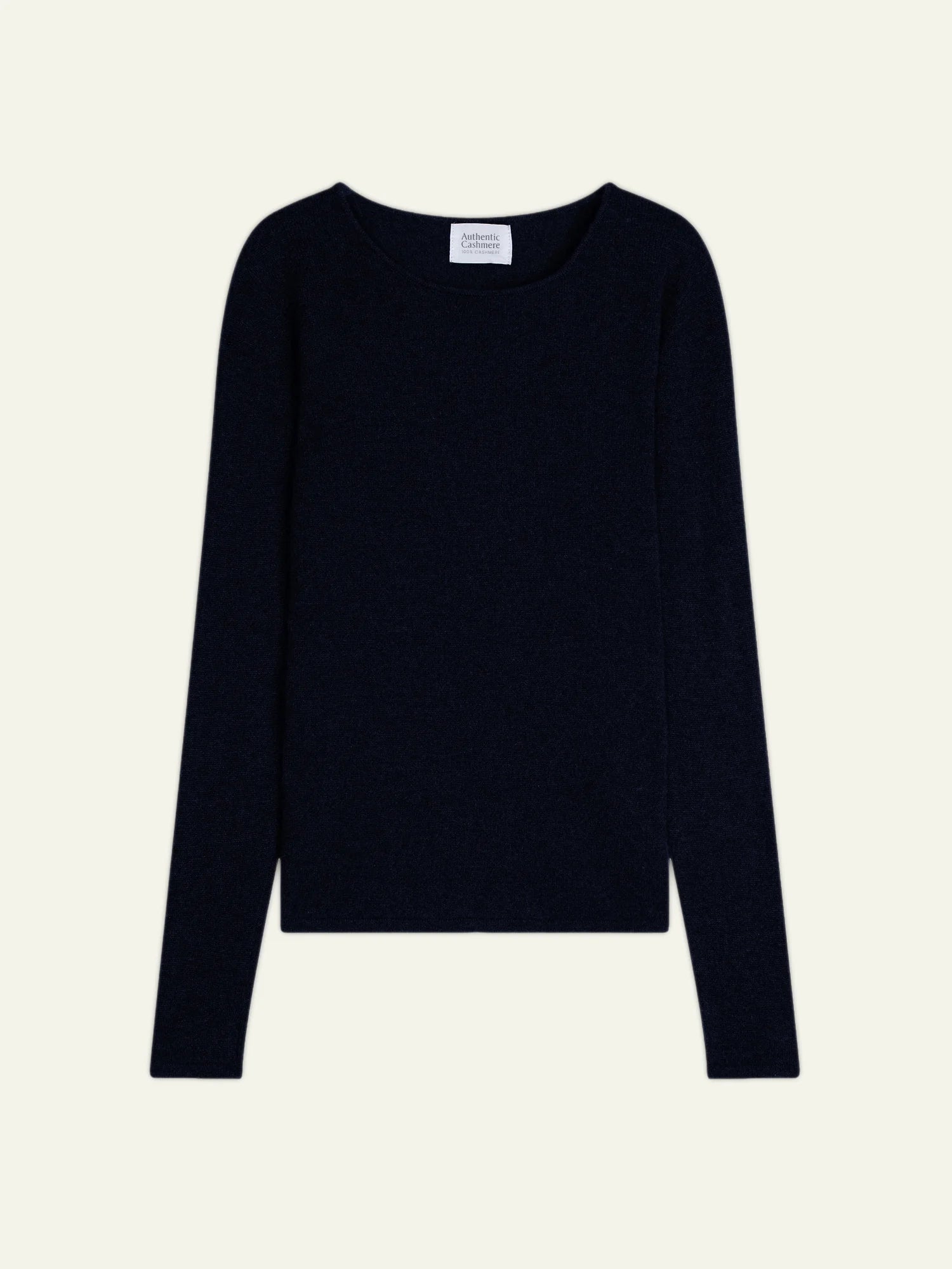 EPÉNA Pullover Rundhalsausschnitt Kaviar