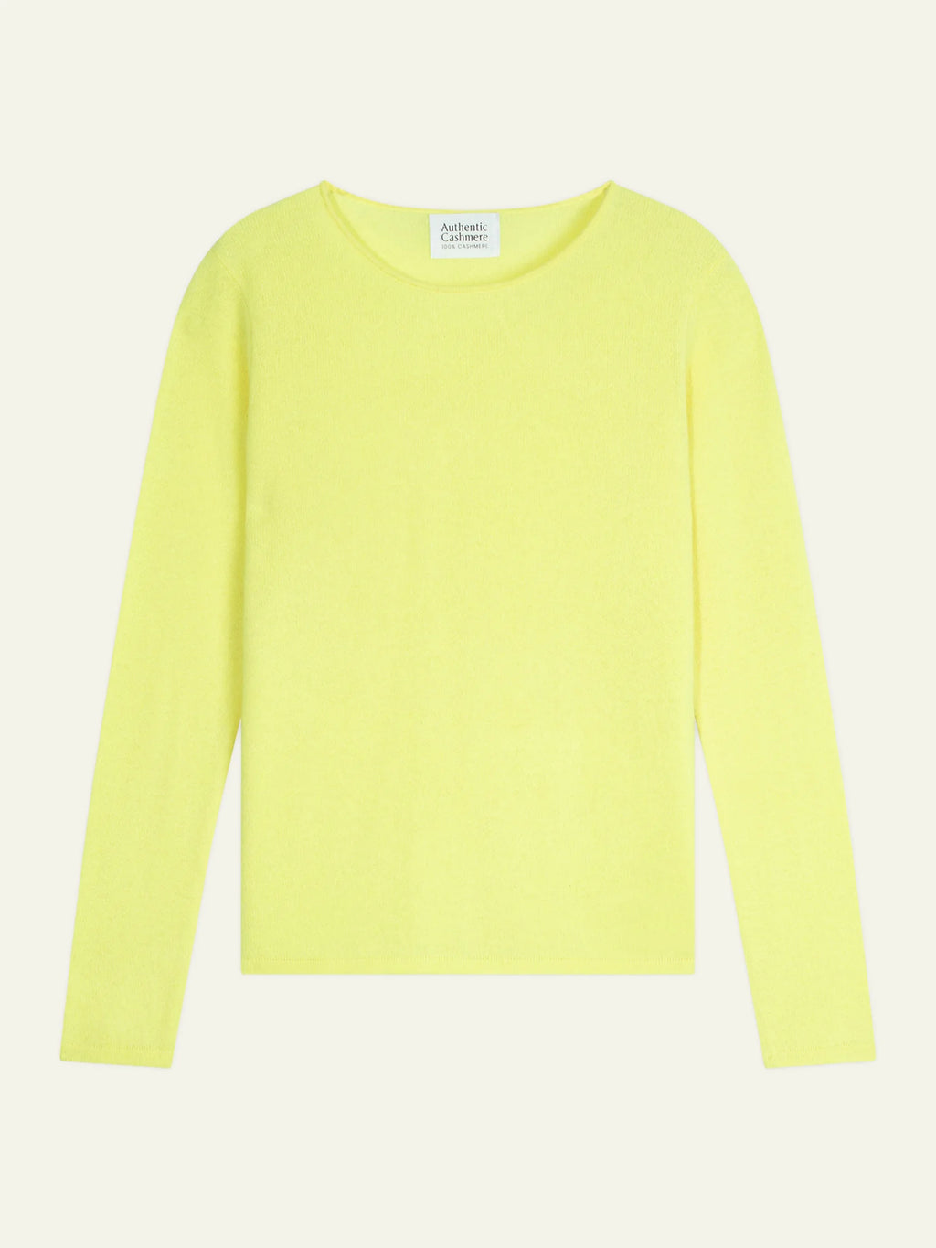 EPÉNA Pullover Rundhalsausschnitt Limonadengelb neon