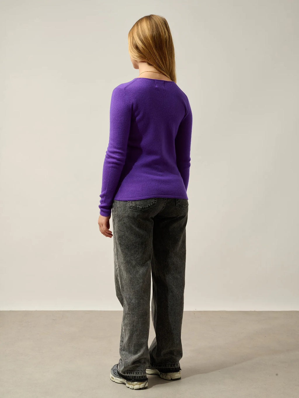 EPÉNA Pullover Rundhalsausschnitt Ultraviolett