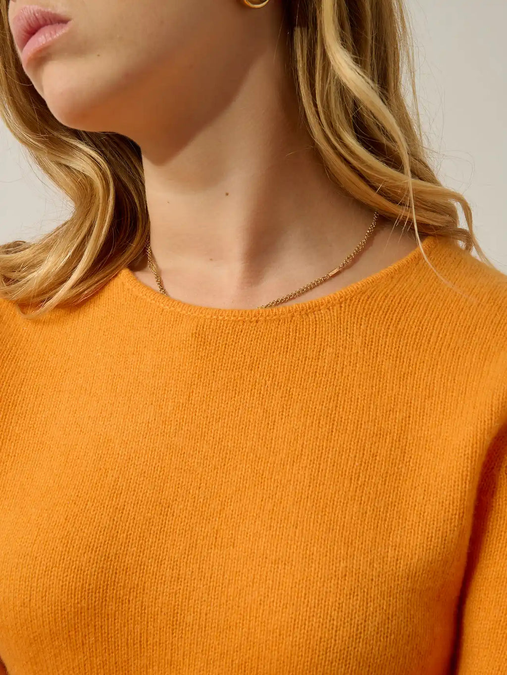 IVY sweater crew neck 4 ply mangue