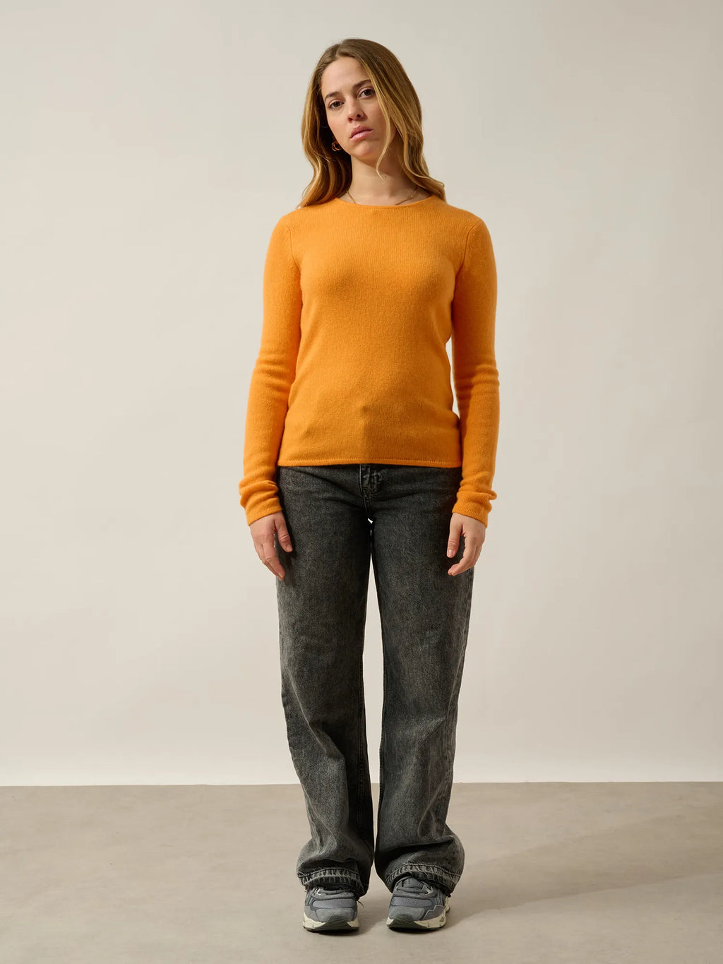 IVY sweater crew neck 4 ply mangue