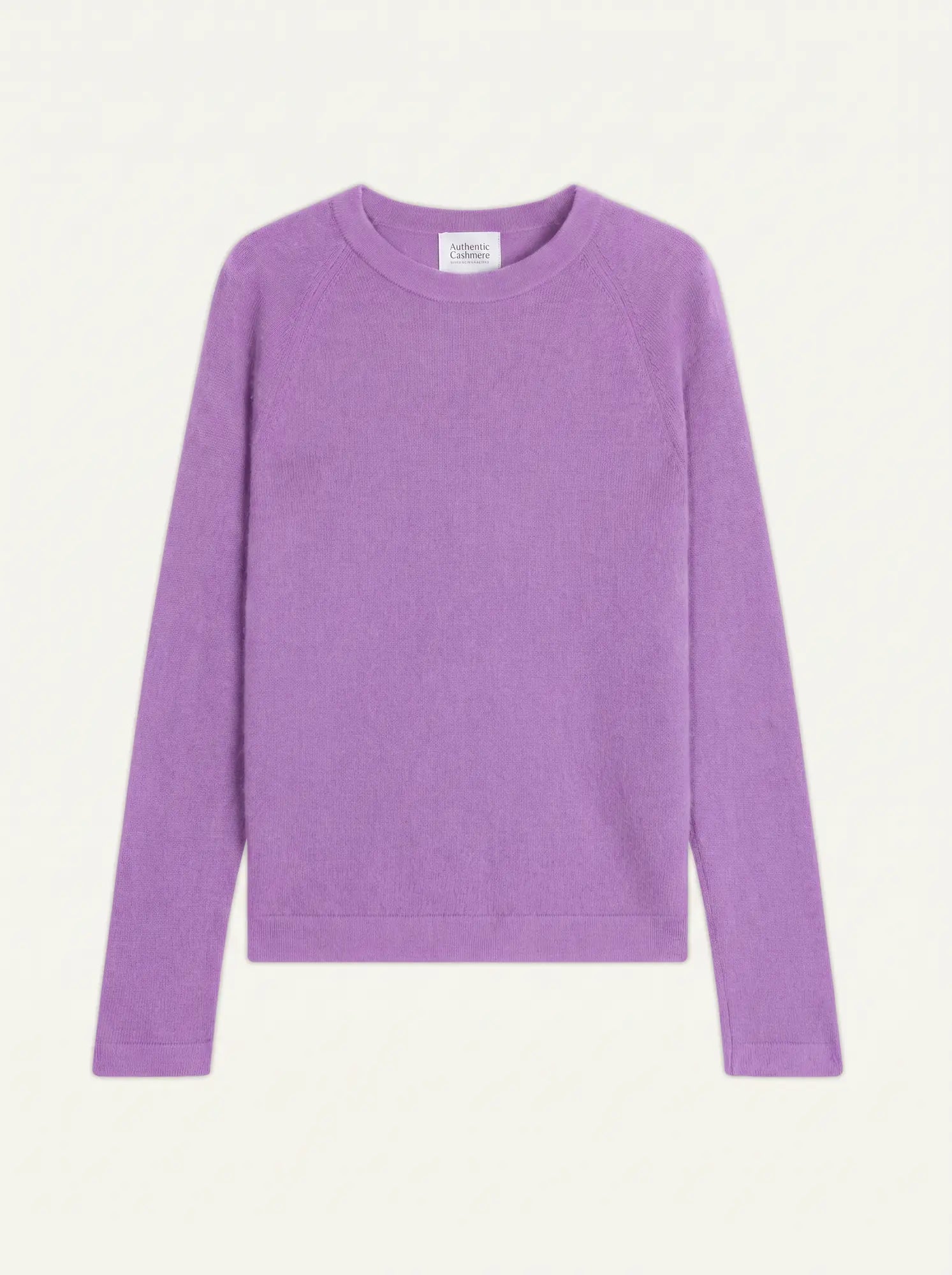ECRIN Pullover Rundhalsausschnitt Flieder