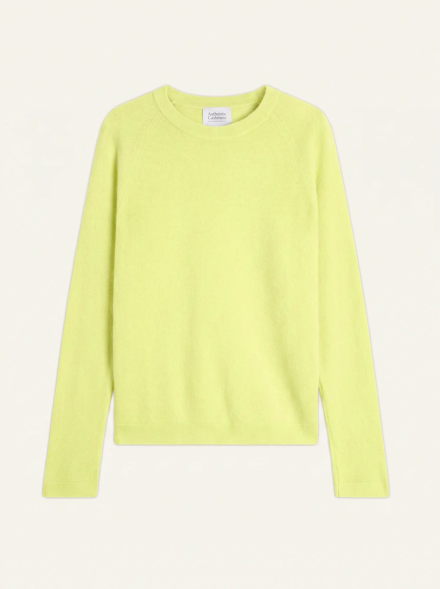 ECRIN pullover rundhalsausschnitt limonade neon
