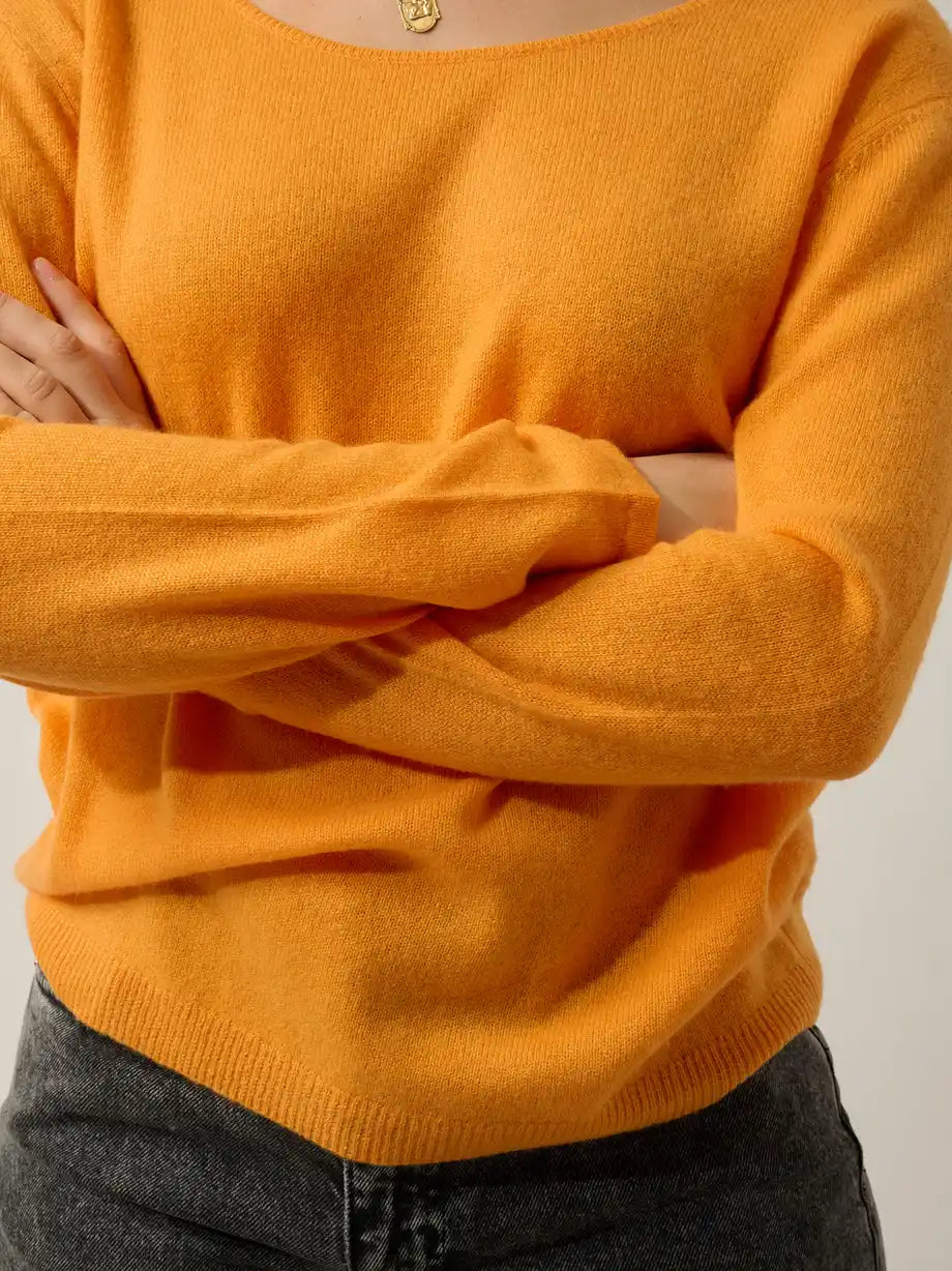 LANFON sweater crew neck mangue