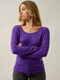 LANFON sweater crew neck ultra violet