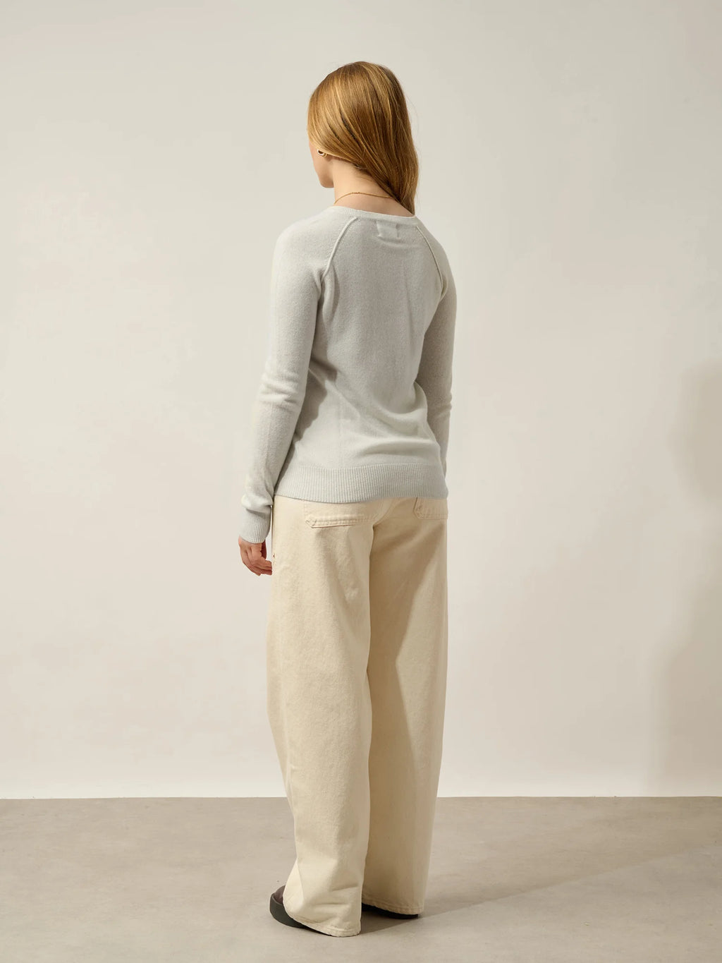 ETRET Pullover Rundhalsausschnitt Wasser