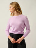 ESTARIS Sweater Crew Neck Buttoned Back Marshmallow