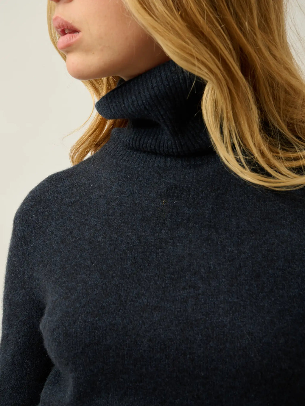 FORNET Pullover Rollkragen Kaviar