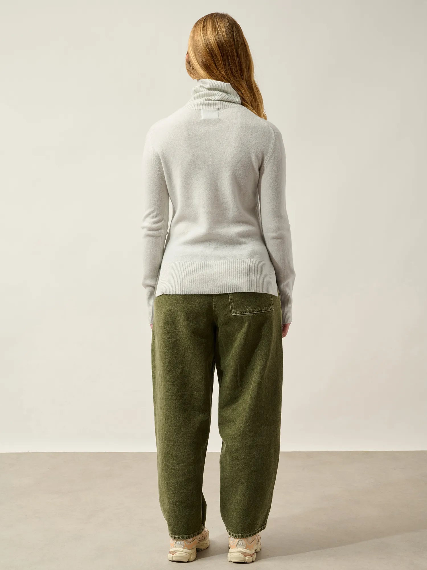 FORNET pull col roulé eau