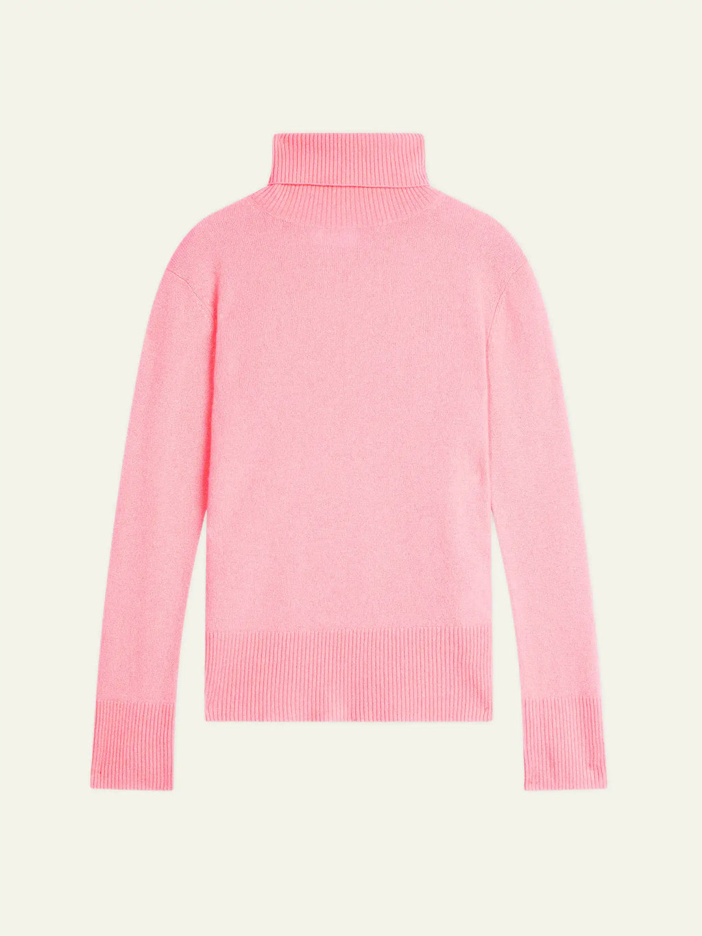 FORNET Pullover Rollkragen Rosa Bonbon