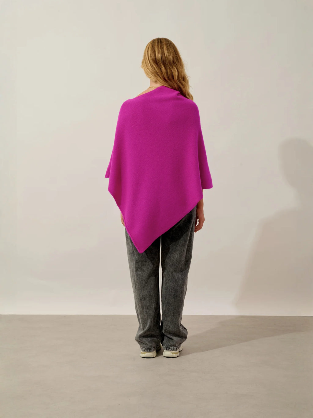 MERYL poncho 4-fädig hibiscus
