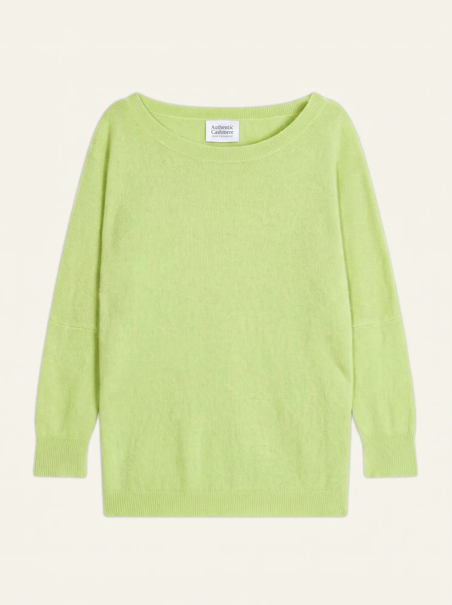 GOLÉON sweater batwing lime