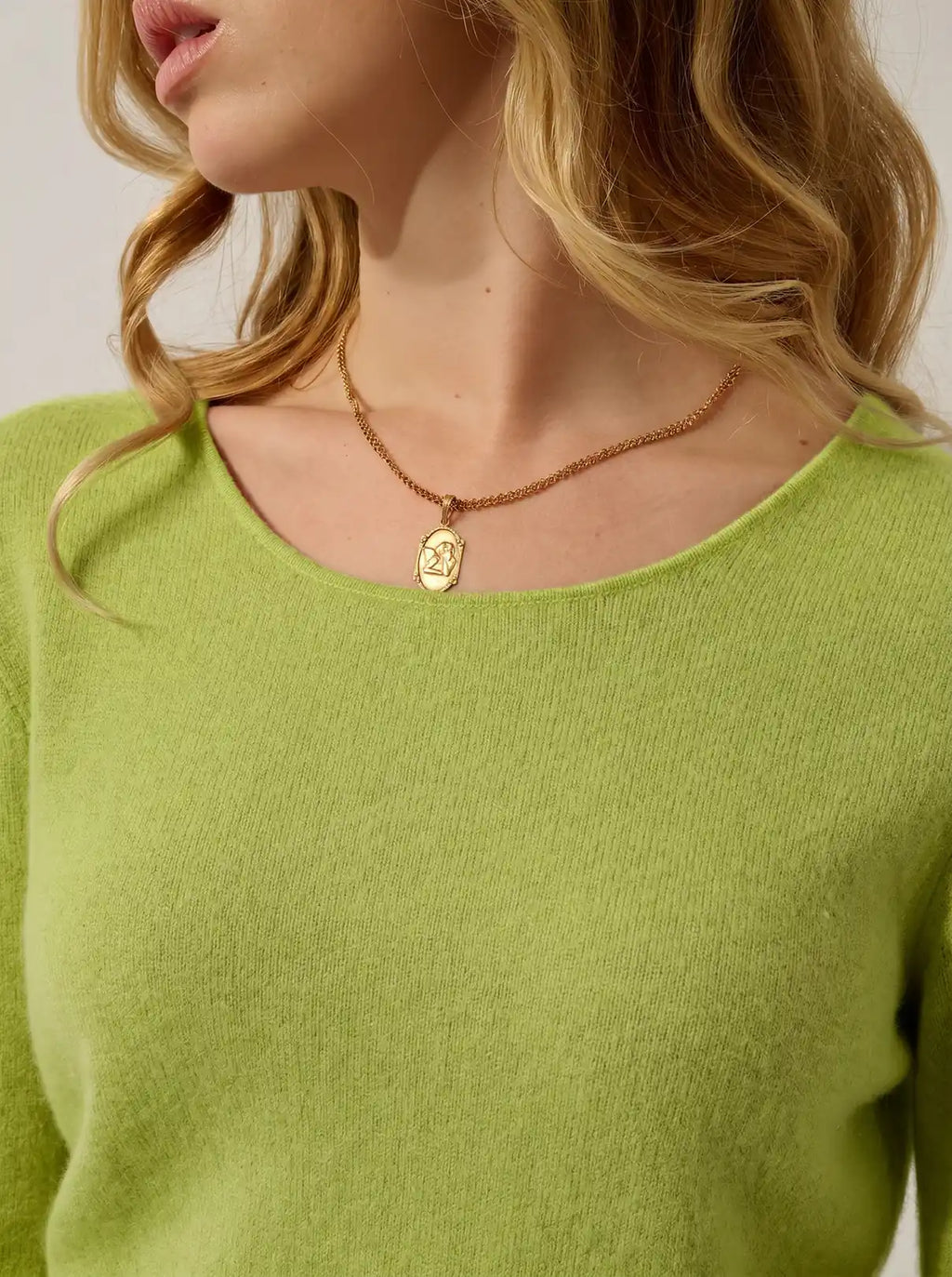 ARMET dress crew neck citrus
