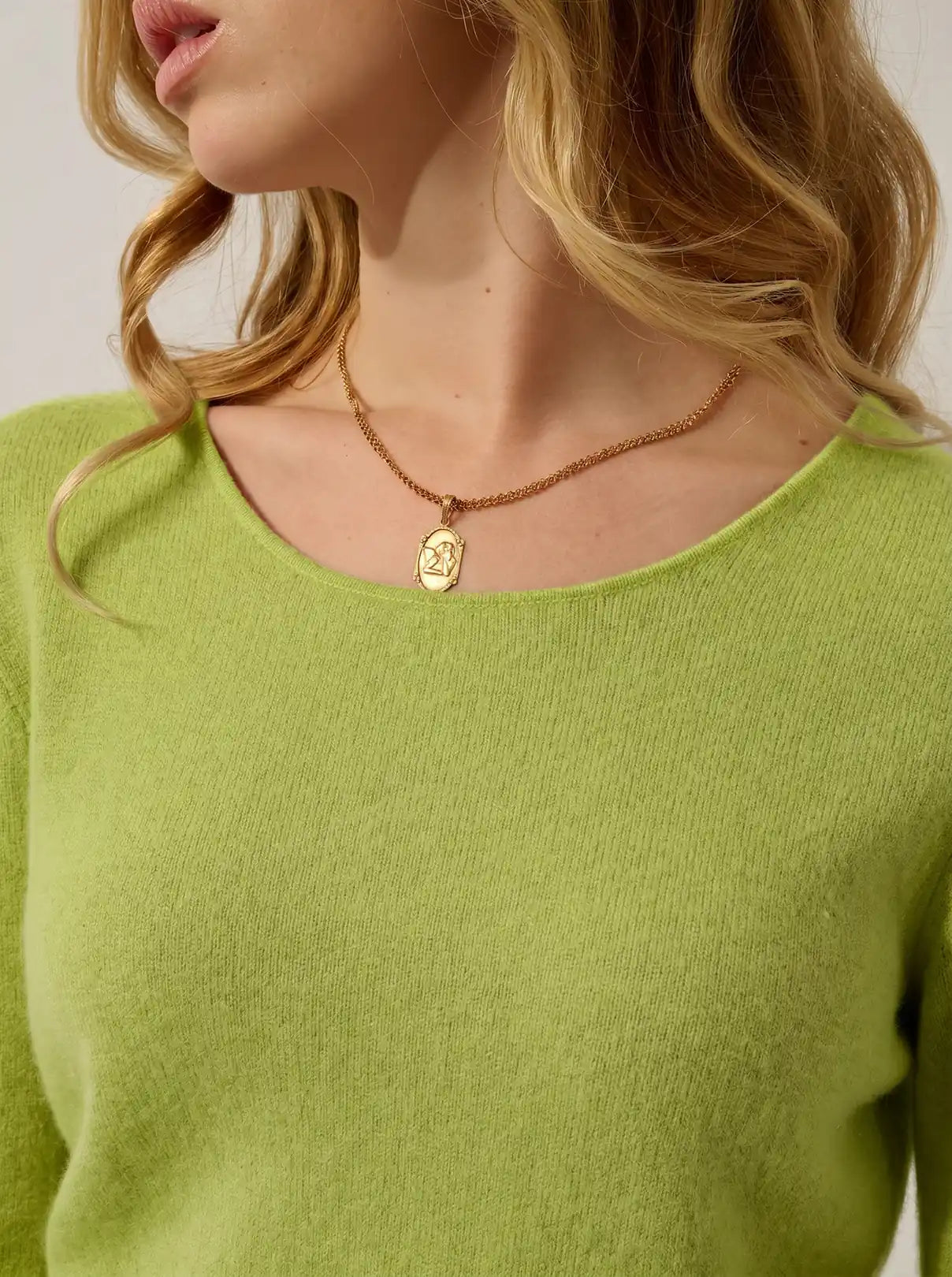 ARMET dress crew neck citrus