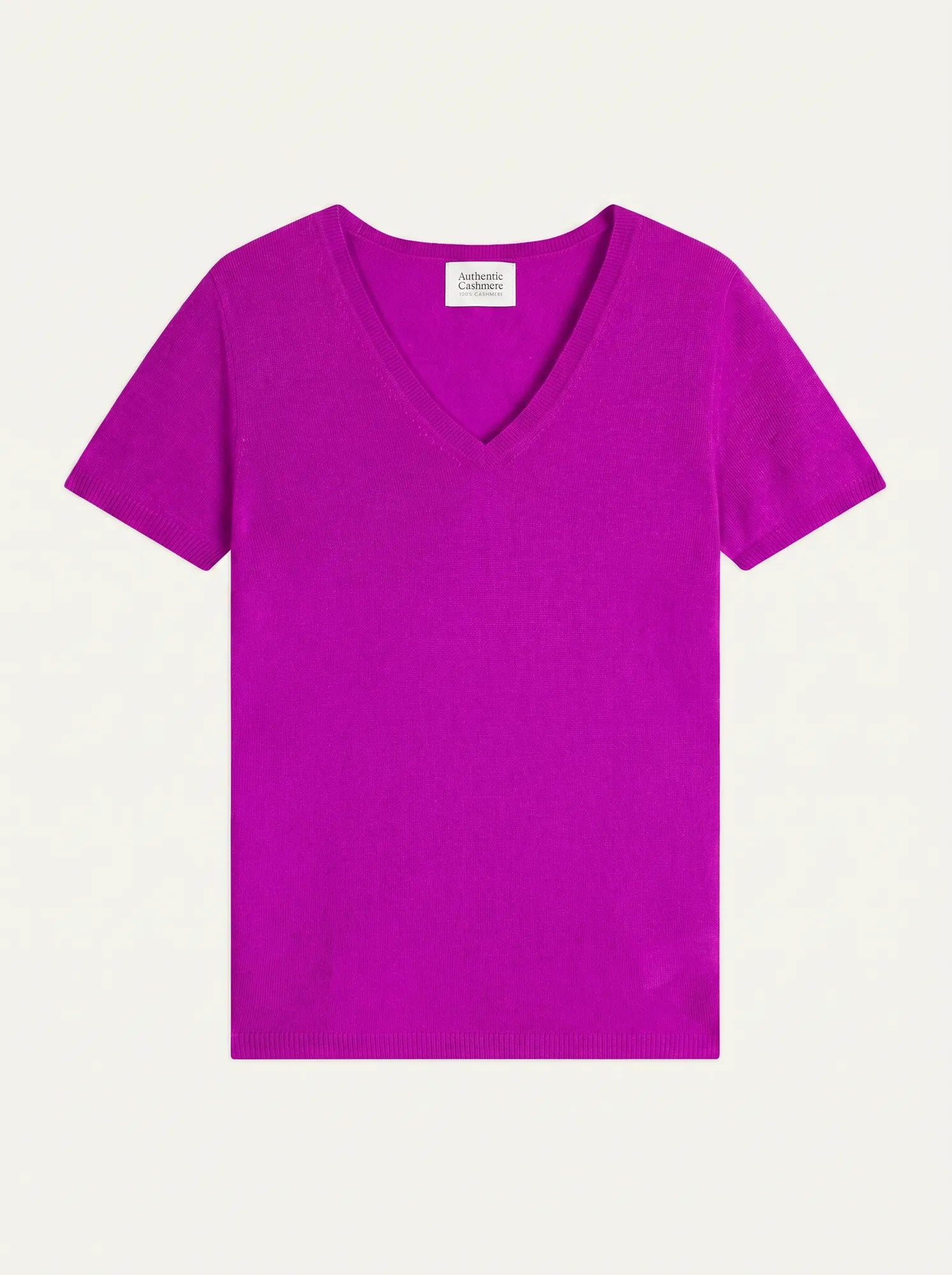 KALI t-shirt col V hibiscus