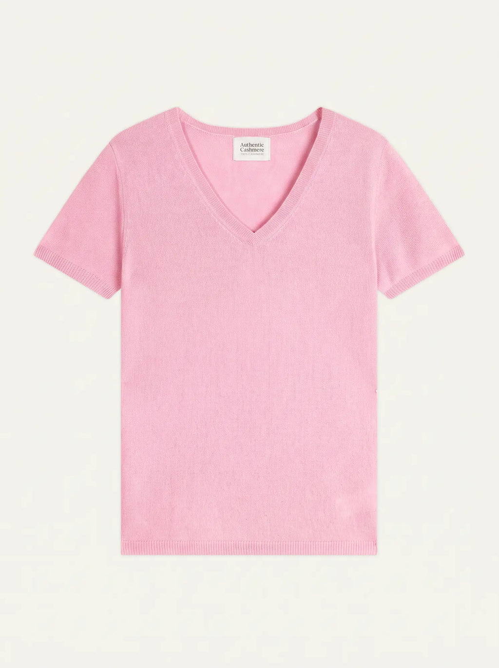 KALI t-shirt v-neck candy pink