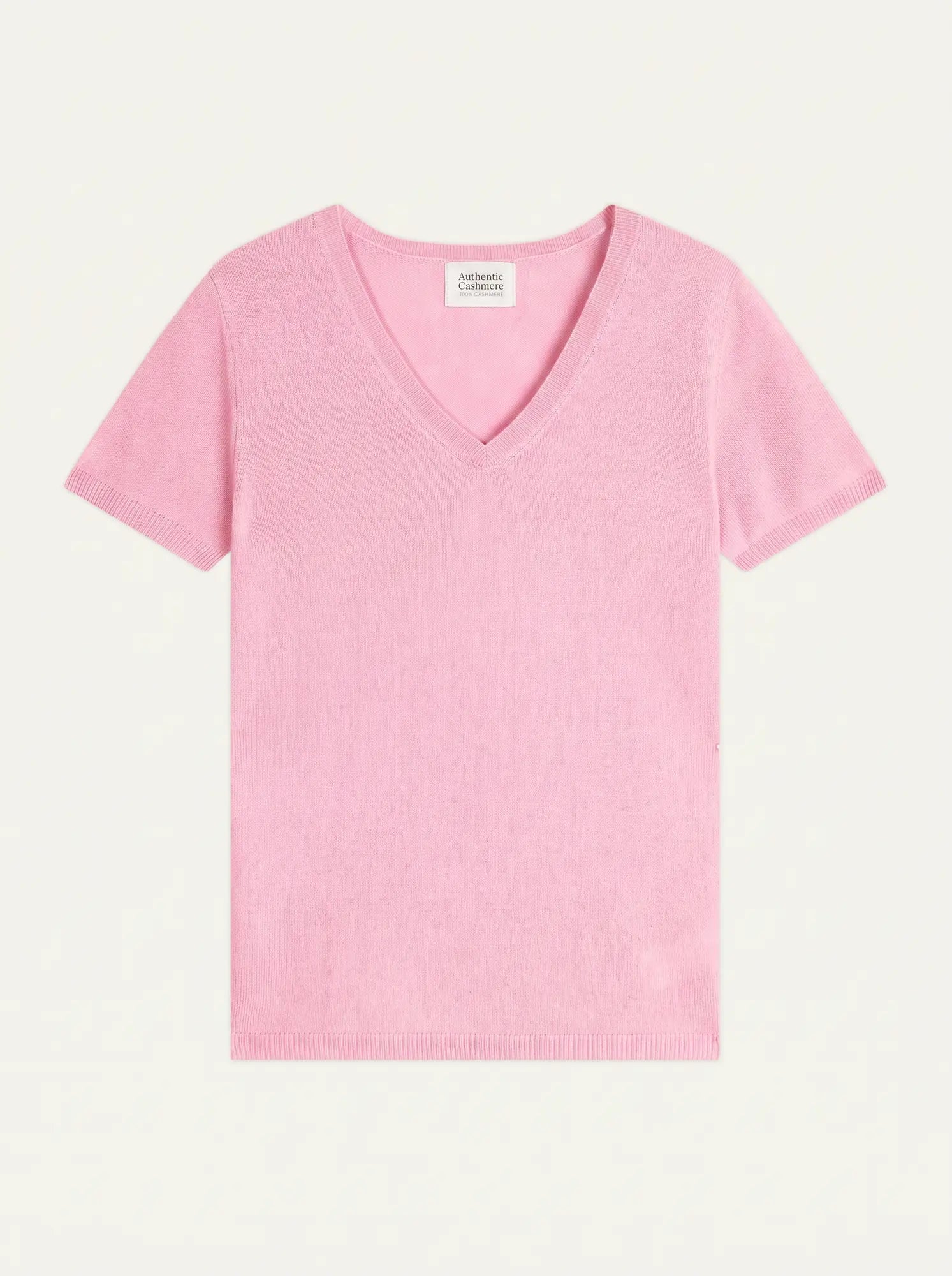 KALI t-shirt v-neck candy pink
