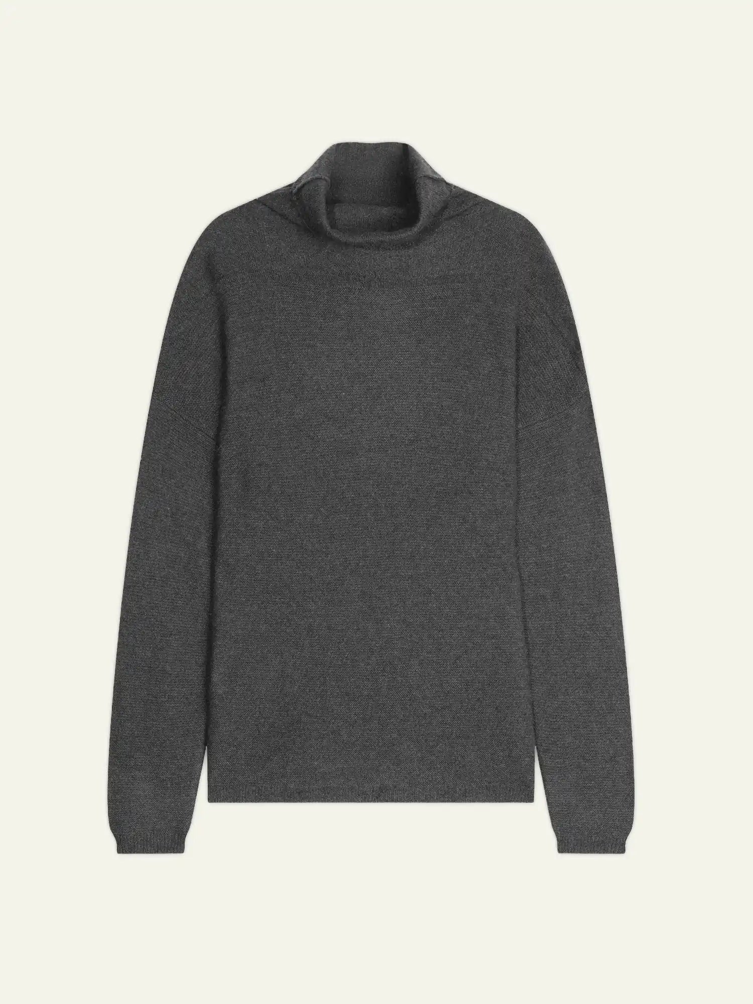 COLLIN Sweater Turtleneck Heather Charcoal