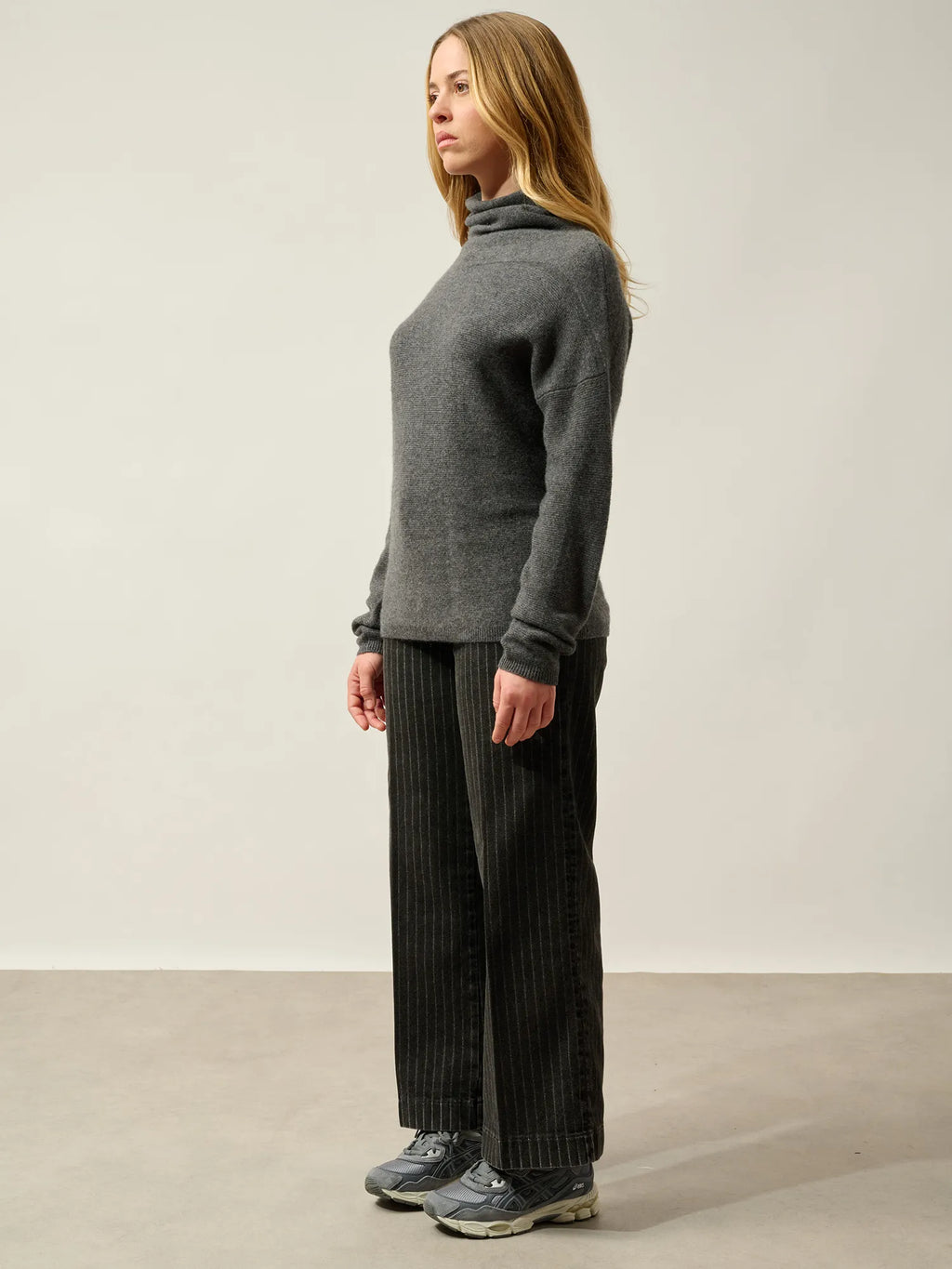 COLLIN Sweater Turtleneck Heather Charcoal