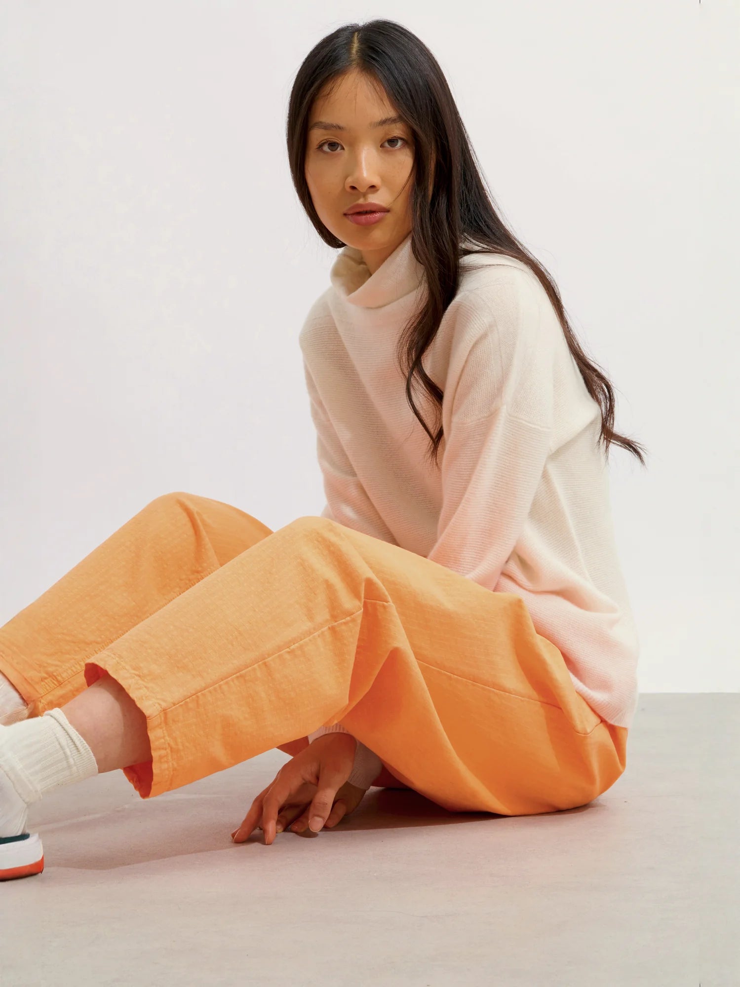 COLLIN Sweater Turtleneck Ivory