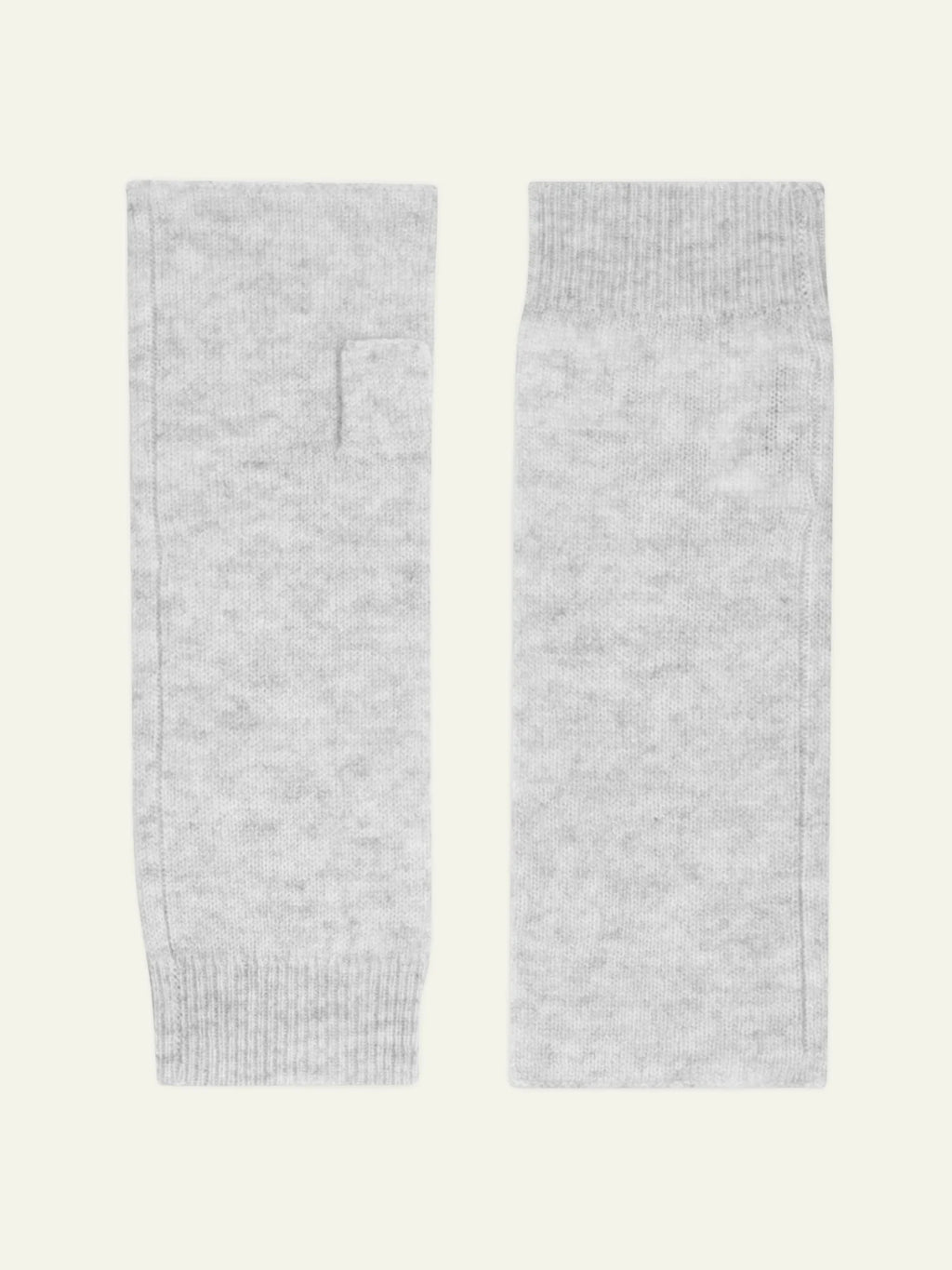 SERRE fingerless gloves heather glacier