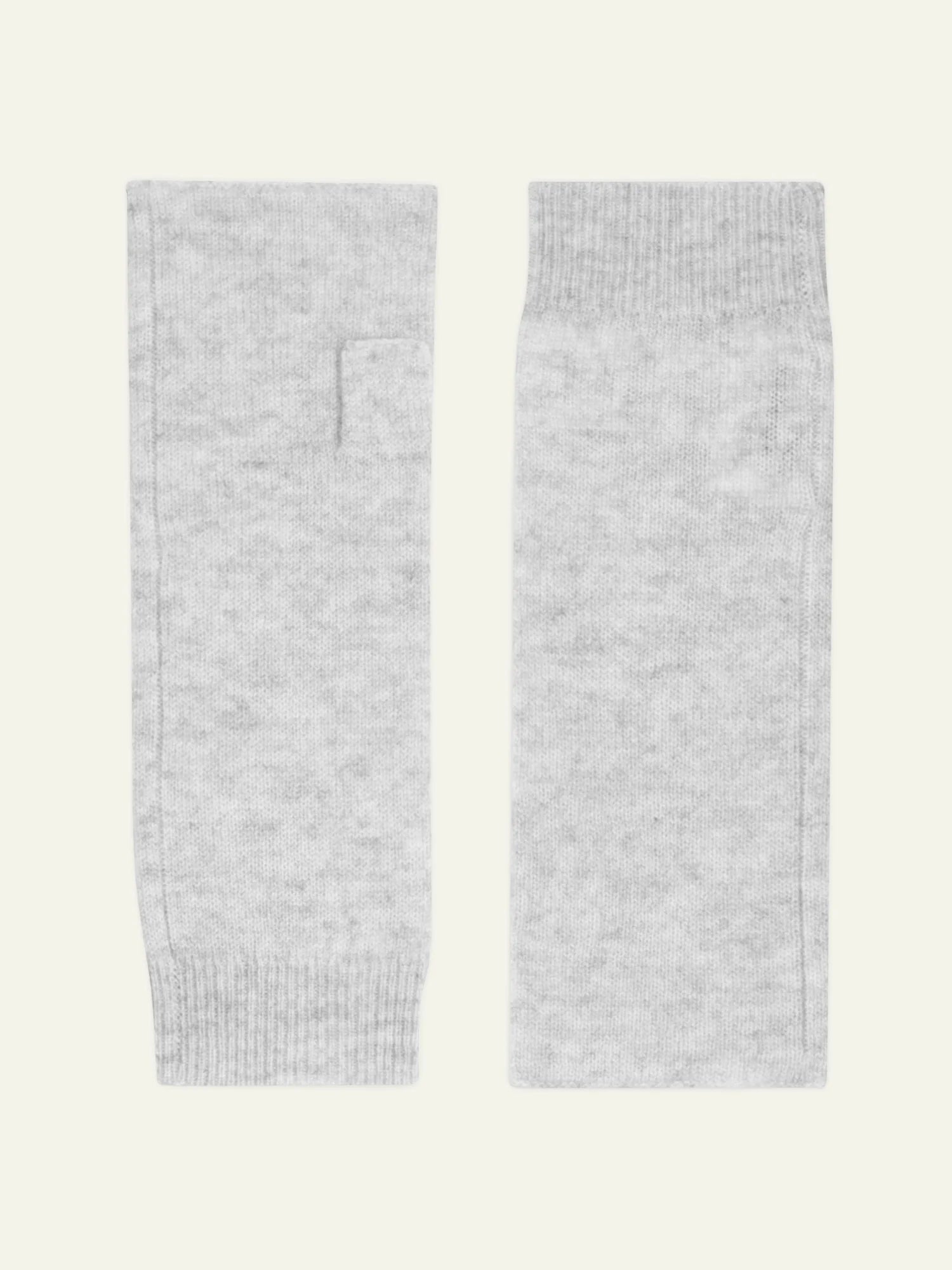 SERRE fingerless gloves heather glacier