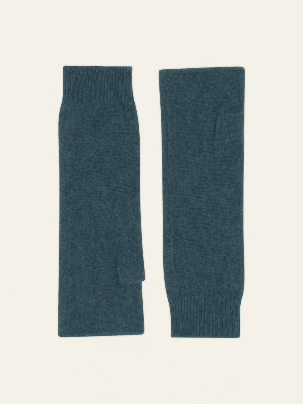 SERRE fingerlose handschuhe grün petrol meliert