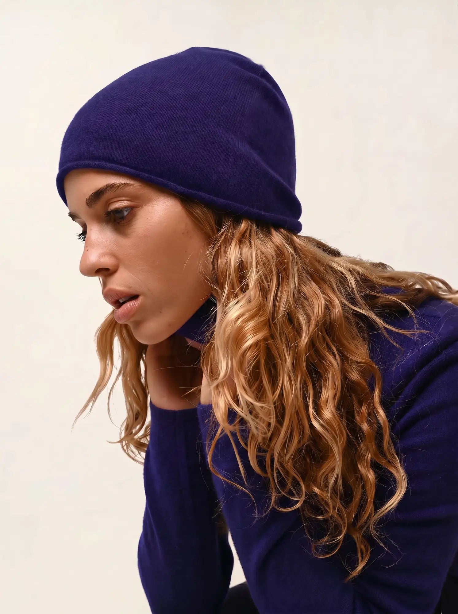 PINIER beanie purple