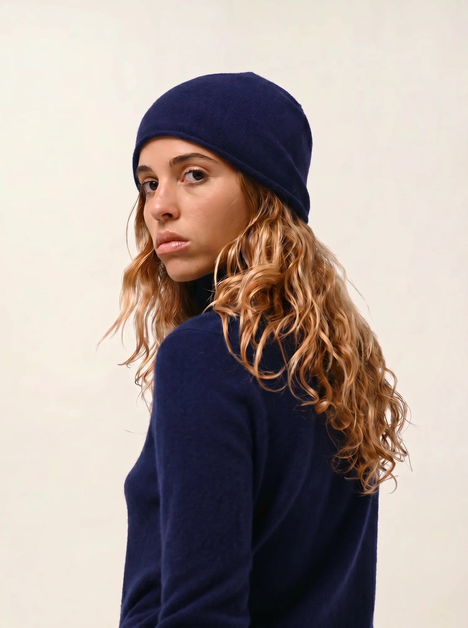 PINIER beanie purple