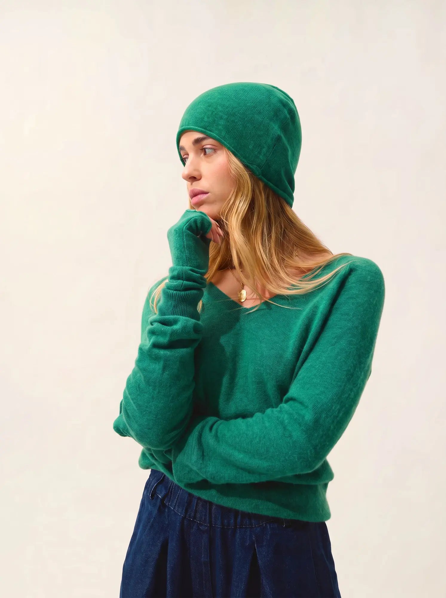 PINIER bonnet menthe
