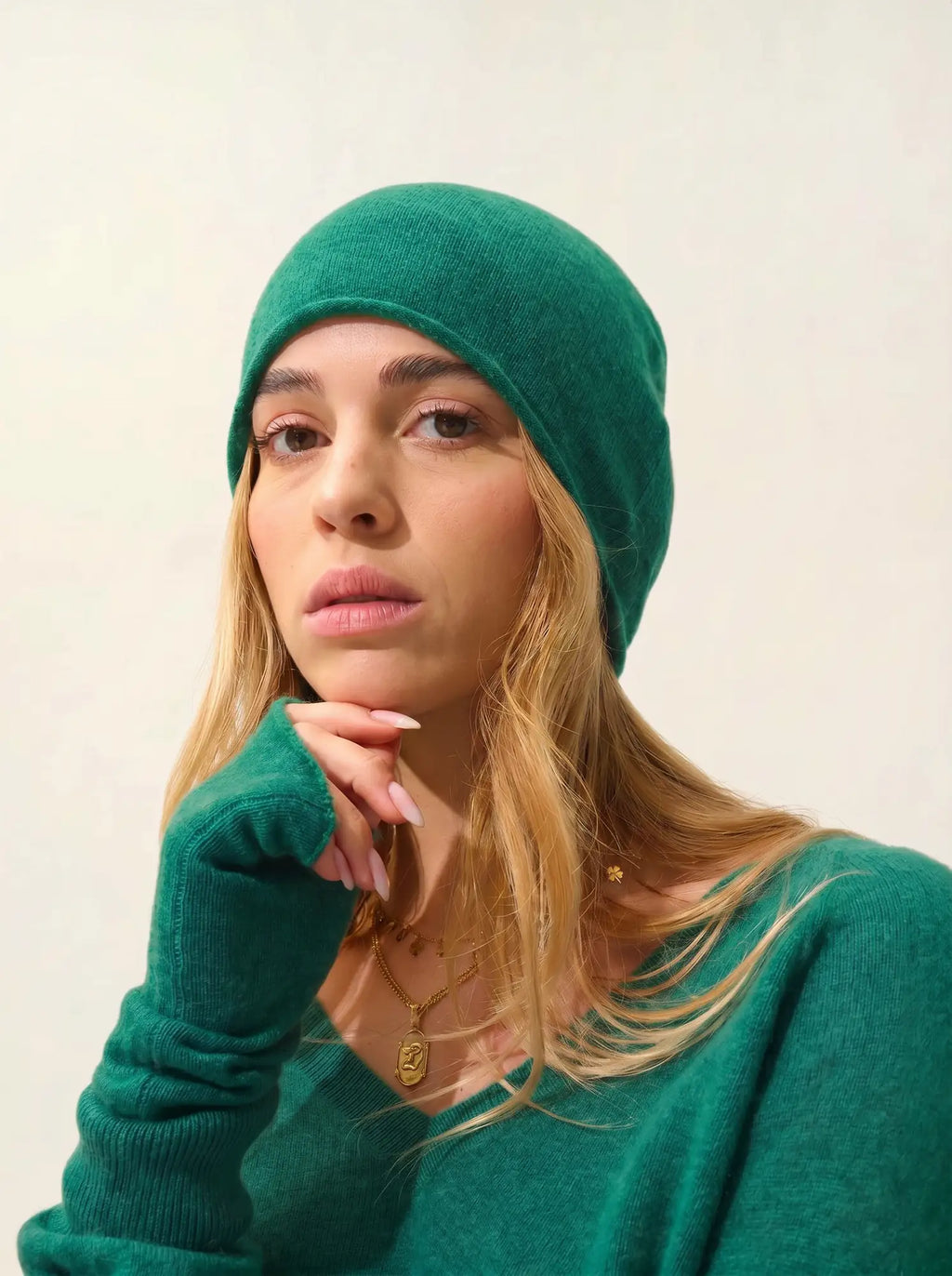 PINIER bonnet menthe