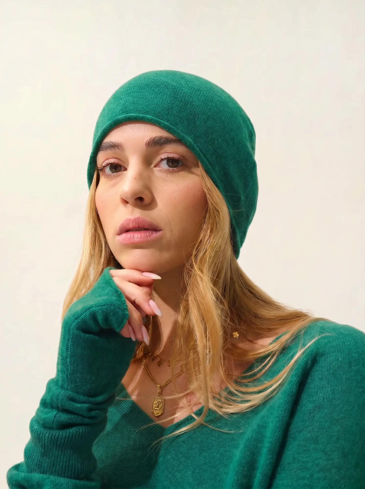 PINIER bonnet menthe