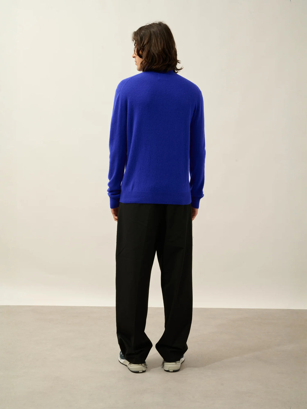 BANGE Pullover Rollkragen Indigo