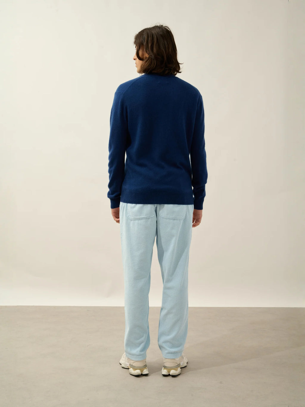 BANGE Pullover Rollkragen Mitternachtsblau
