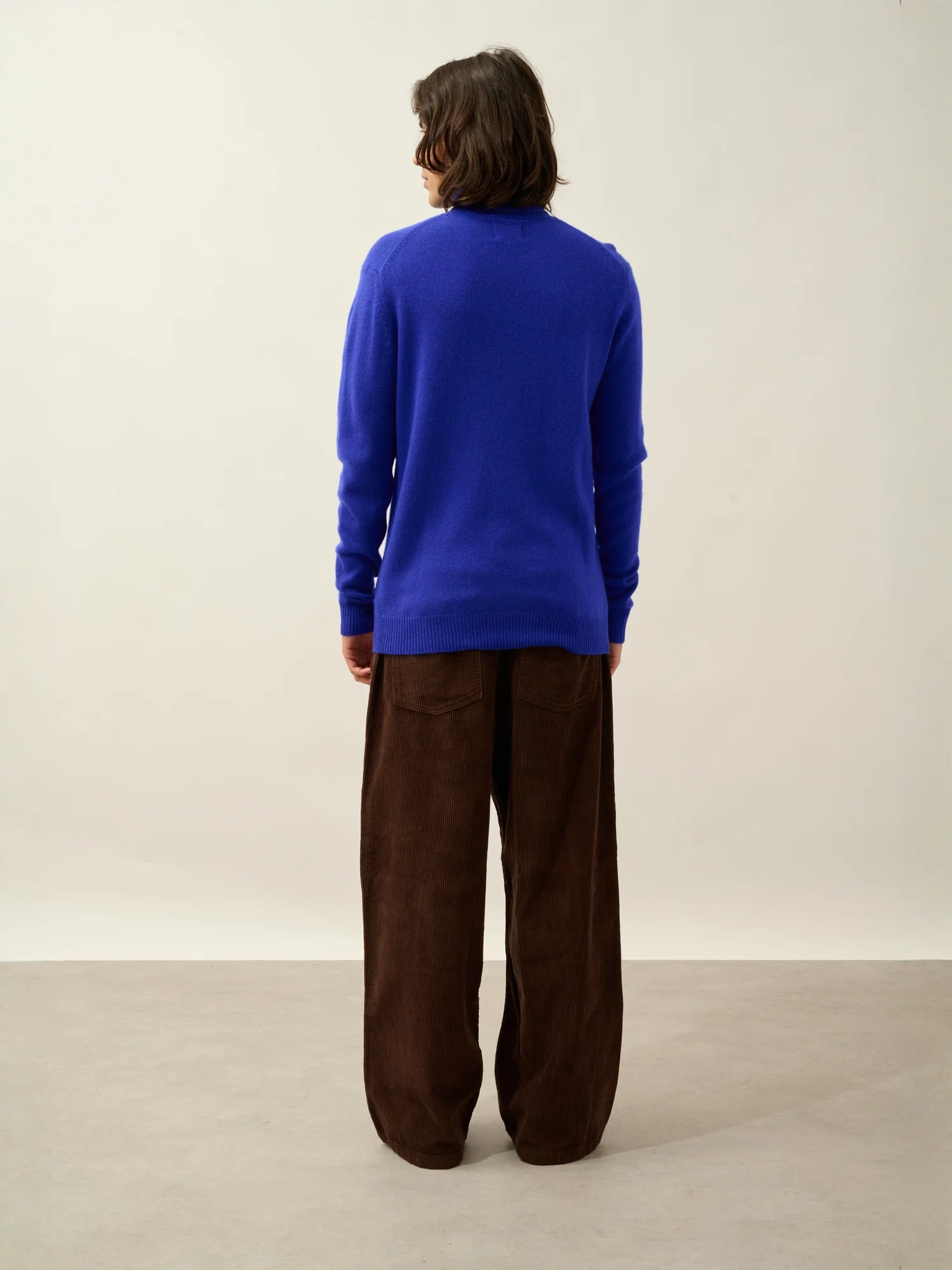 MARTIN sweater turtleneck 4 ply indigo
