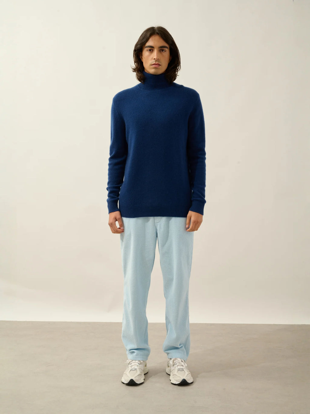 MARTIN pullover rollkragen 4-fädig mitternacht