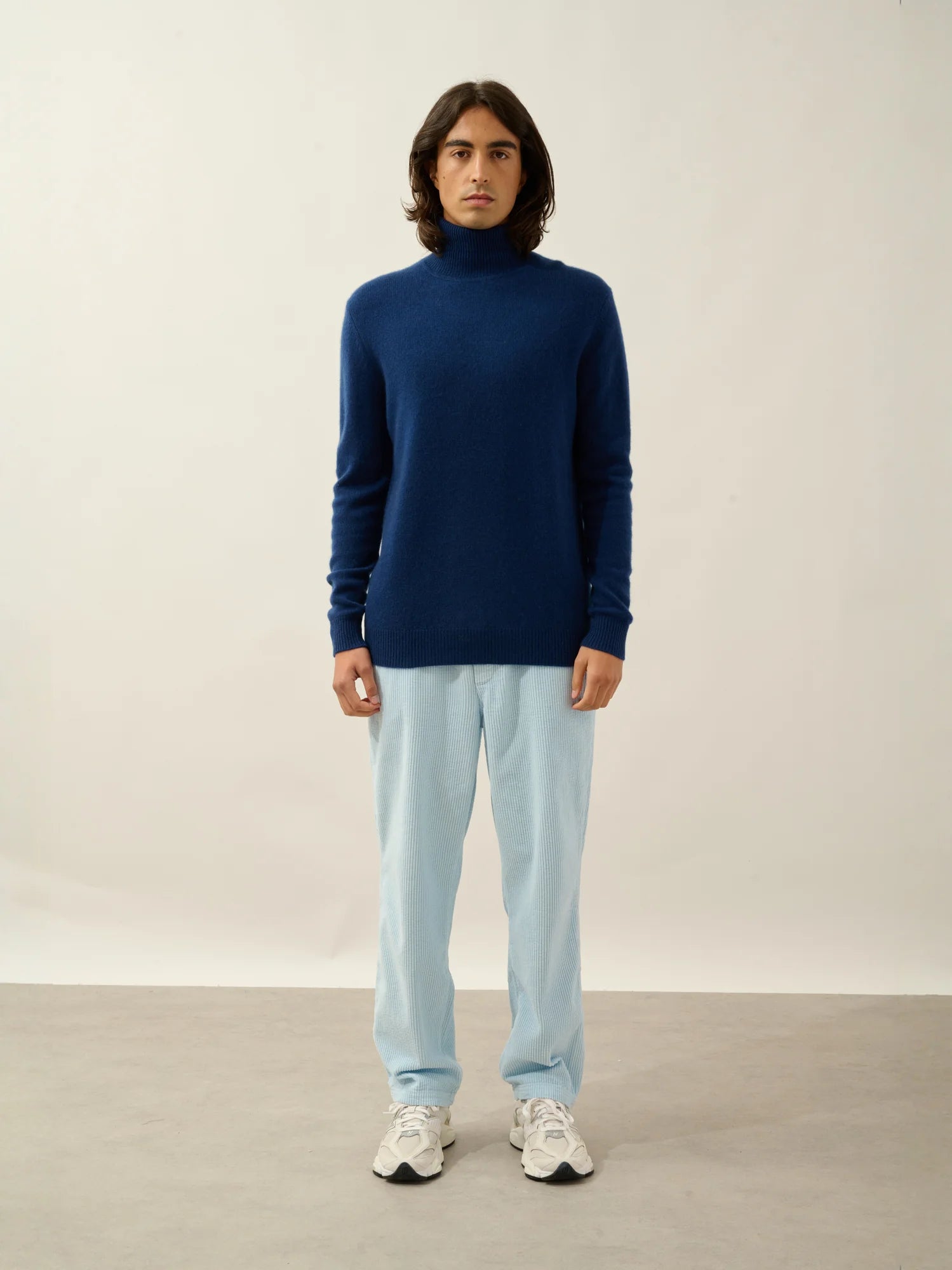 MARTIN pullover rollkragen 4-fädig mitternacht